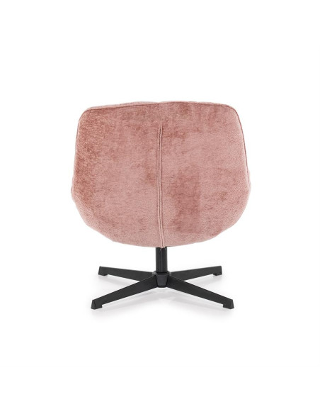 Fauteuil rotatif en velours Derby
