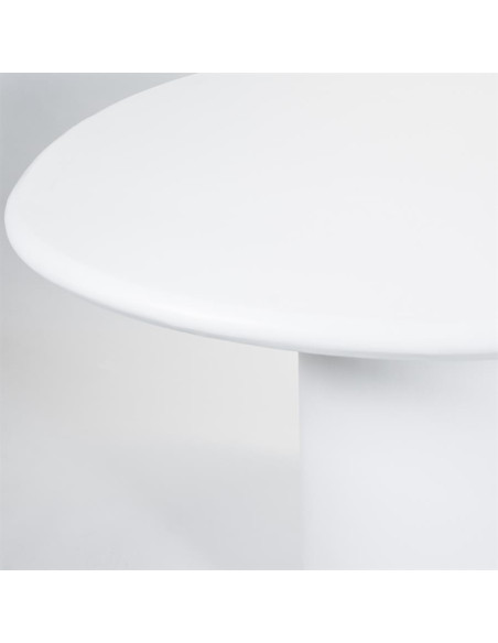 Grande table organique en magnésium et fibre de verre Seki 250 cm