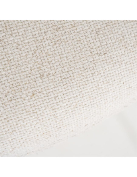 Chaise de repas en tissu et métal Fleur