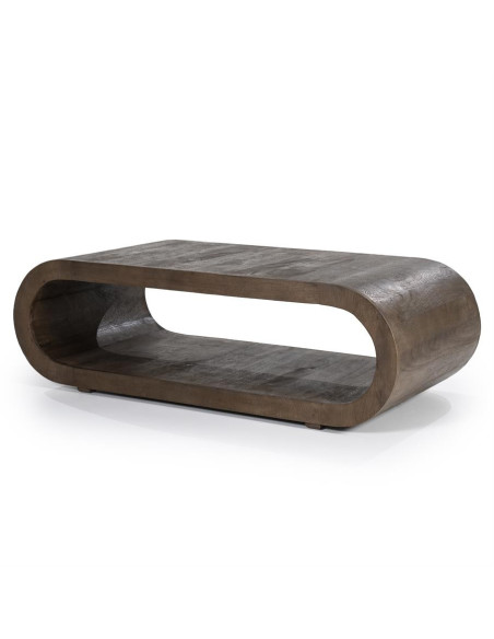 Table basse contemporaine en bois Elora