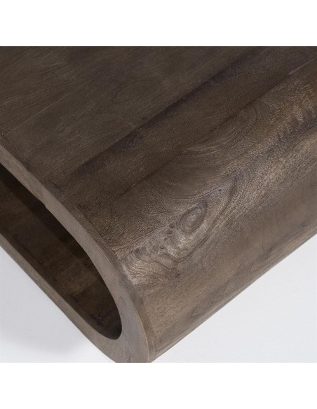 Table basse contemporaine en bois Elora