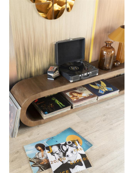 Meuble TV bas au design contemporain Elora