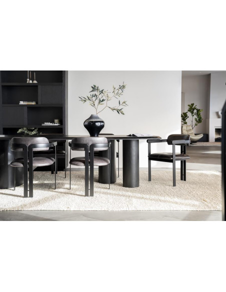 Grande table de repas en chêne Walter 3 m