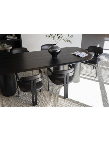 Grande table de repas en chêne Walter 3 m