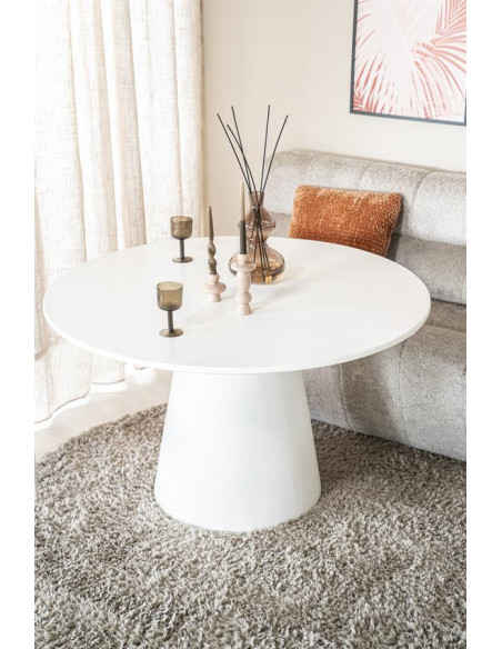 Table de repas en magnésium et fibre de verre Elin