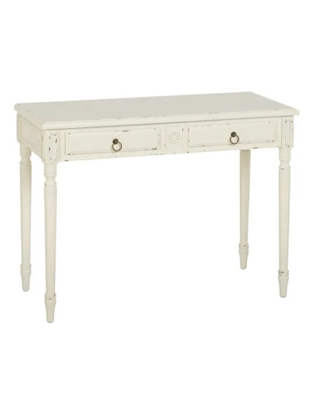 Console classique avec deux tiroirs