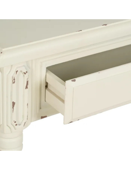 Console classique avec deux tiroirs