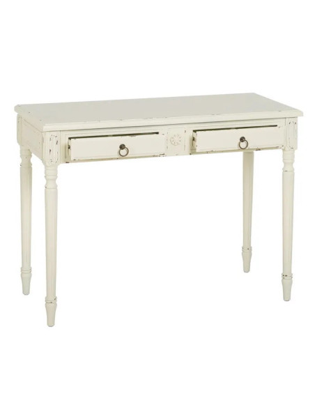 Console classique avec deux tiroirs