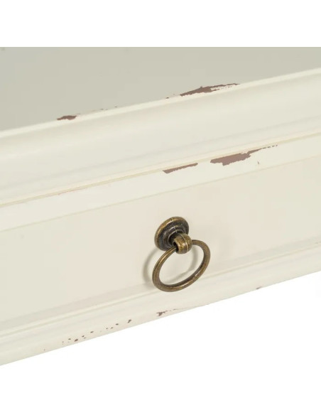 Console classique avec deux tiroirs