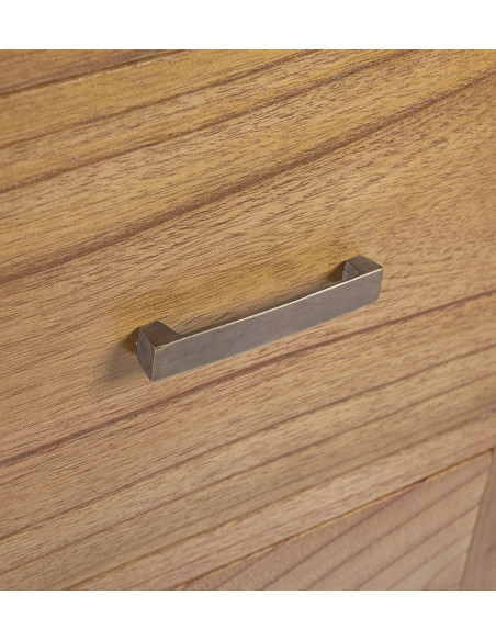 Commode avec tiroirs et niche de rangement