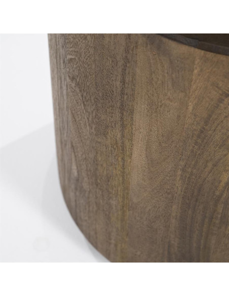 Table basse en acacia marron Zayn