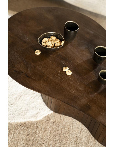 Table basse forme organique Jordy