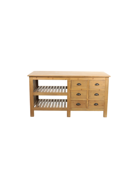 Meuble en bois vintage pour cuisine