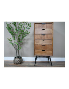 Chiffonnier 6 tiroirs en...