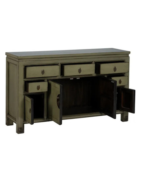Buffet style Orient avec portes et tiroirs