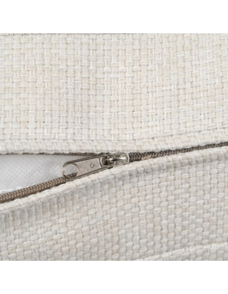 Ensemble de jardin en aluminium effet chêne clair