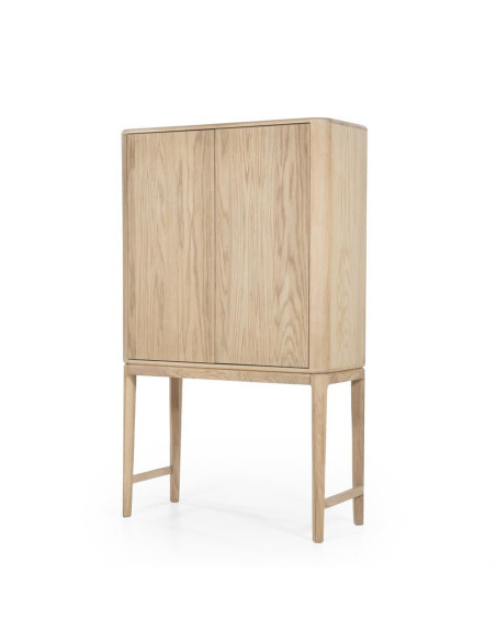 Armoire en chêne clair 2 portes Harvey