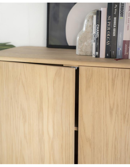 Armoire en chêne clair 2 portes Harvey