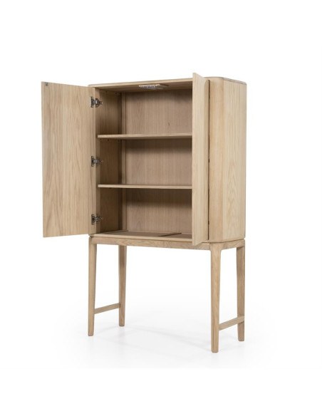 Armoire en chêne clair 2 portes Harvey