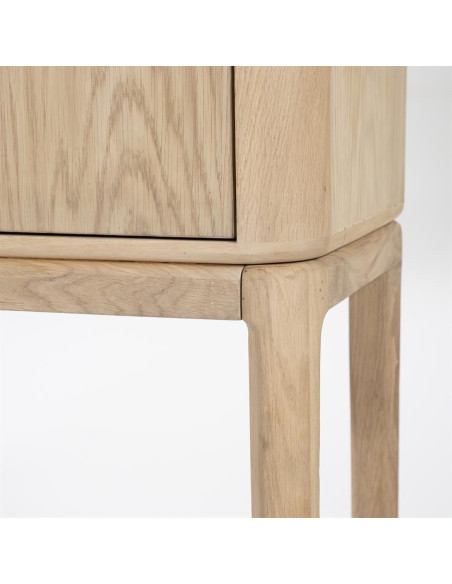 Armoire en chêne clair 2 portes Harvey