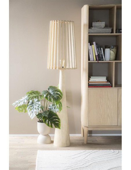 Lampadaire en bois massif de manguier Guard