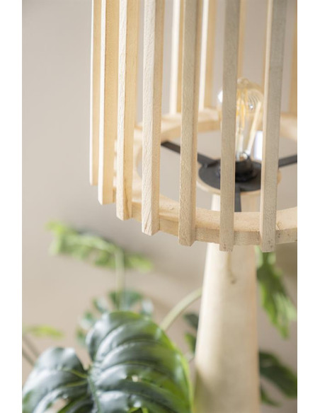 Lampadaire en bois massif de manguier Guard