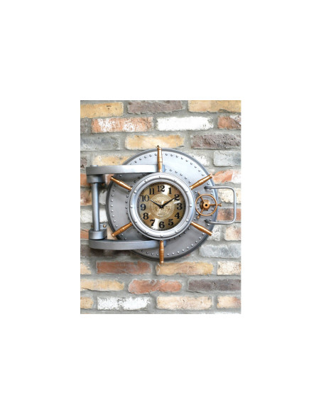 Horloge coffre fort de banque