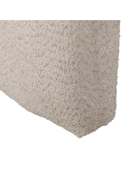 Fauteuil design en tissu bouclette ultra confortable