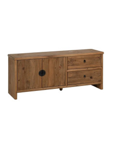 Meuble TV en bois naturel... 2