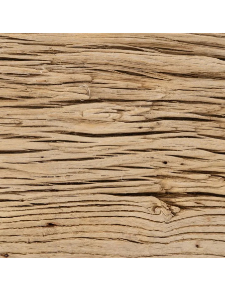 Grand banc en bois d'orme recyclé 180 cm