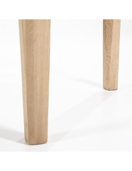 Grande table de salle à manger chêne clair Harvey 250 cm