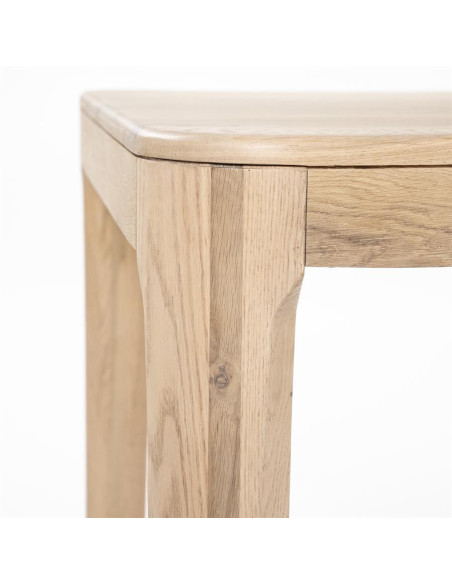 Grande table de salle à manger chêne clair Harvey 250 cm