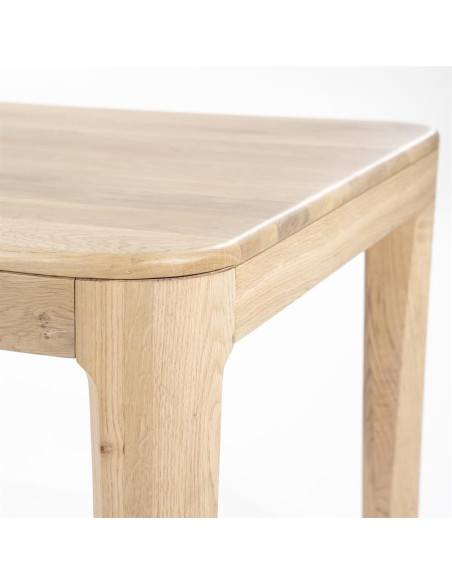 Grande table de salle à manger chêne clair Harvey 250 cm
