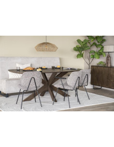 Table de repas pieds en...