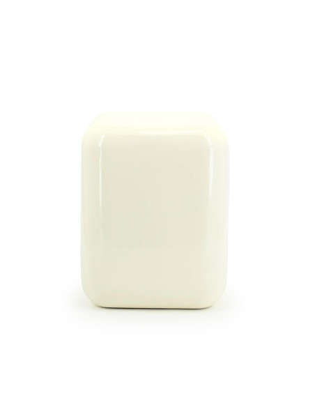 Pouf tabouret ou table d'appoint métal laqué Dixon