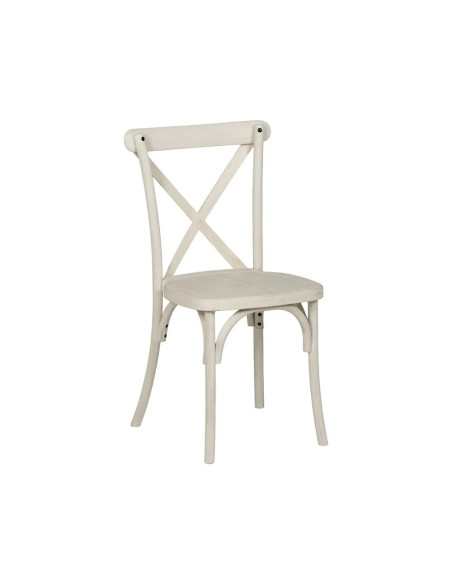 Lot de 2 chaises bistrot effet vintage