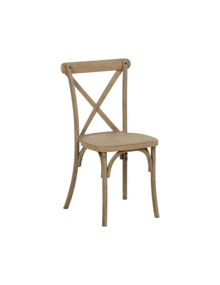 Lot de 2 chaises bistrot effet vintage