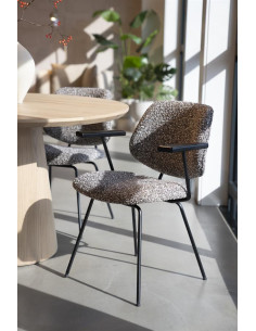Fauteuil de repas en tissu...