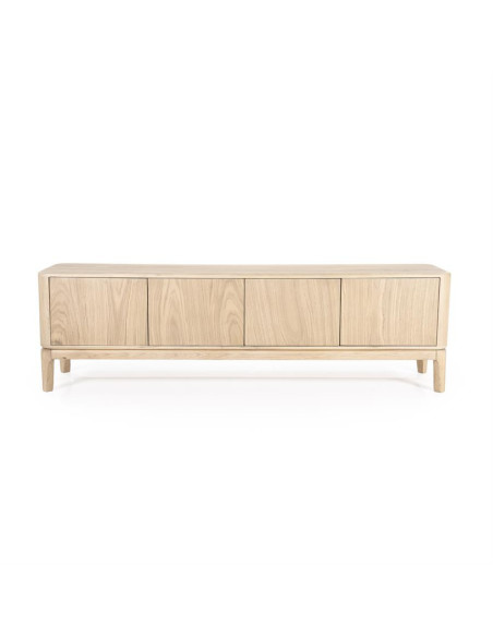 Meuble TV en chêne 4 portes Harvey