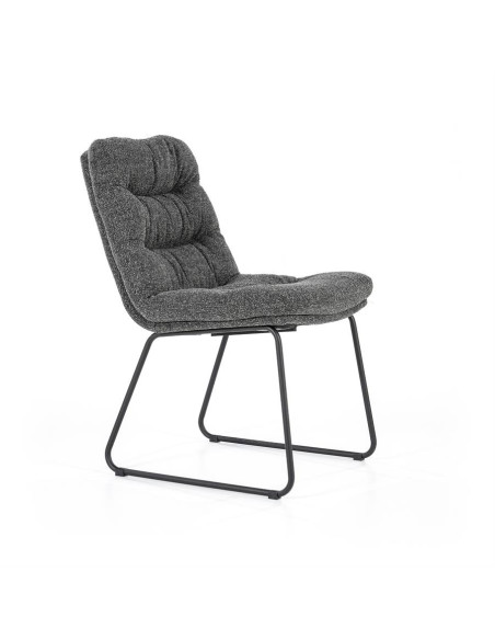 Chaise moderne en tissu Danica