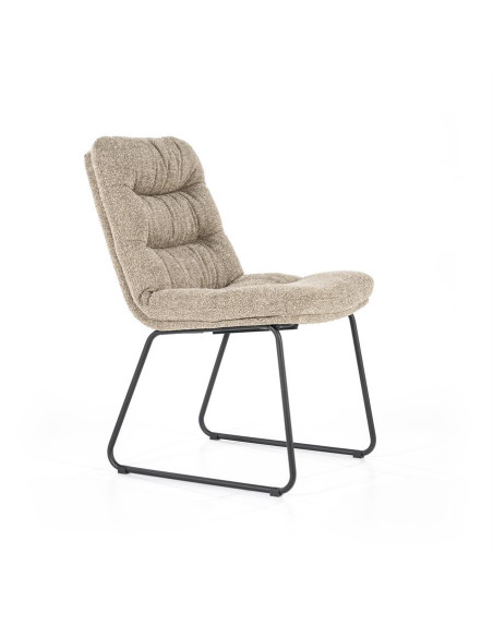 Chaise moderne en tissu Danica