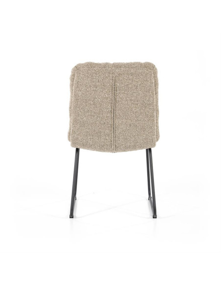 Chaise moderne en tissu Danica