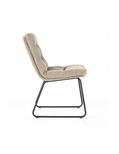 Chaise moderne en tissu Danica