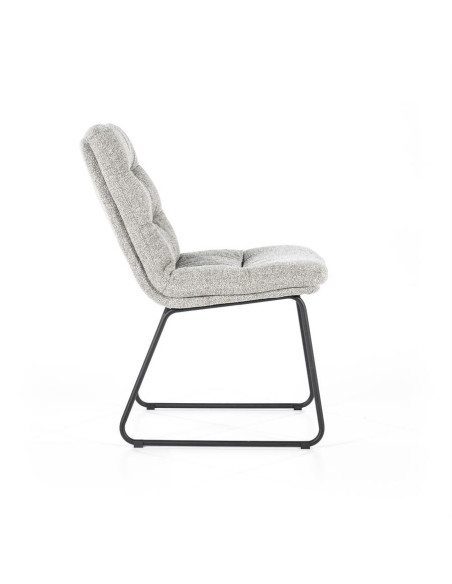 Chaise moderne en tissu Danica