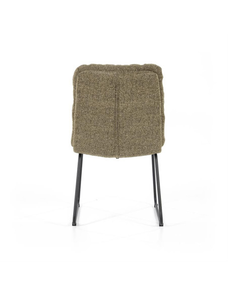 Chaise moderne en tissu Danica