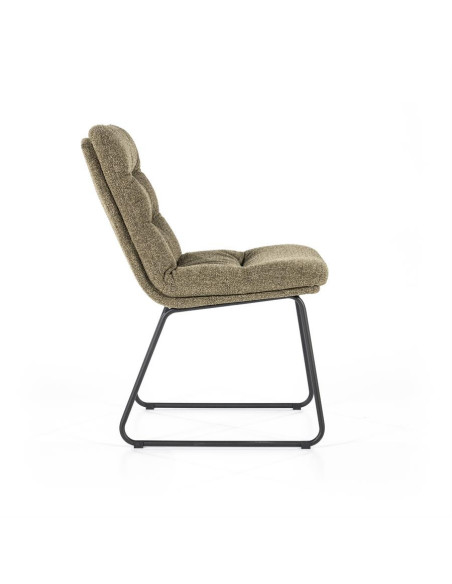 Chaise moderne en tissu Danica