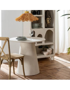 Table de repas blanche Wilma