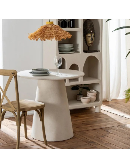 Table de repas blanche Wilma