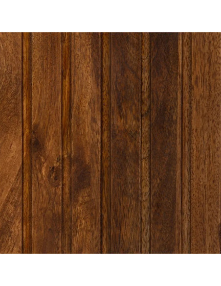 Meuble TV en manguier et métal Abner