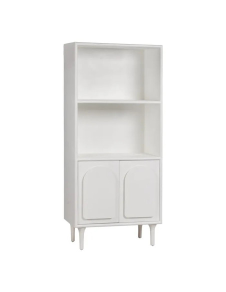 Bibliothèque en bois avec 2 portes Beret